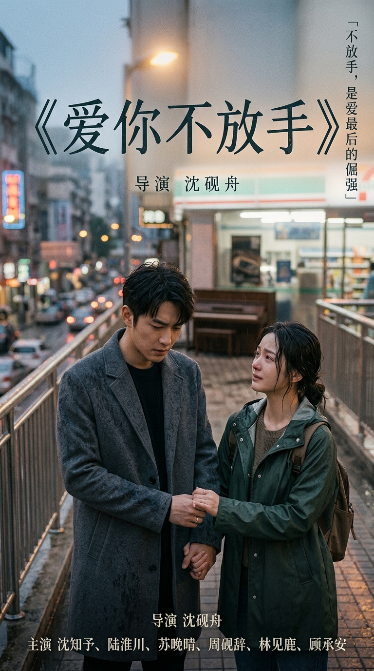 《爱你不放手》海报