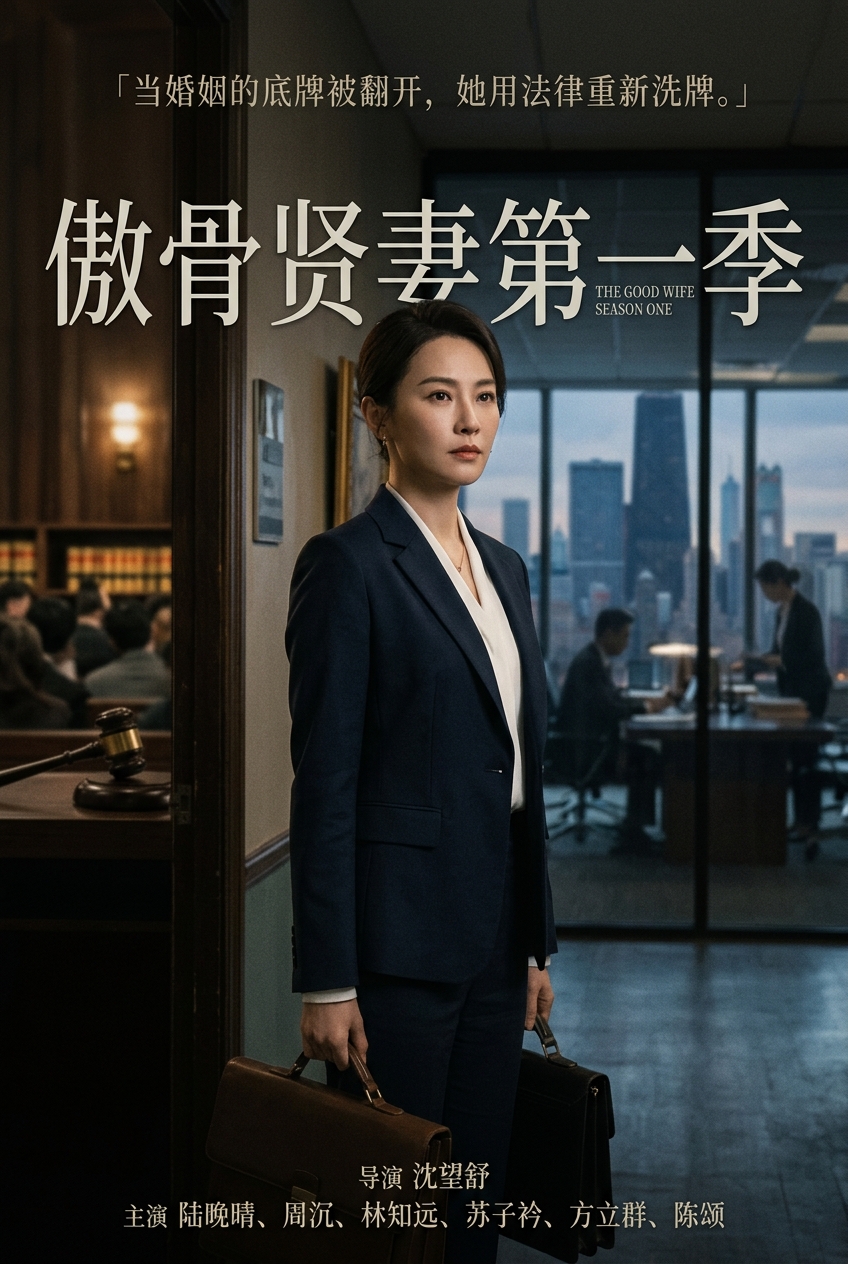 《傲骨贤妻第一季》主视觉