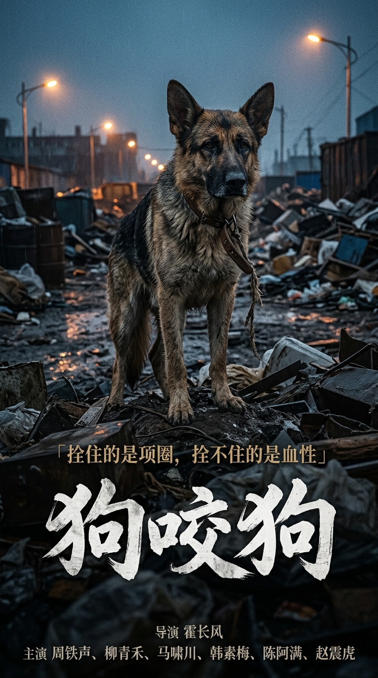 《狗咬狗》正脸特写剧照